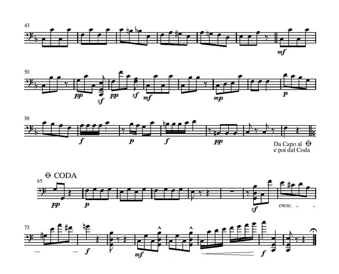 新拨弦波尔卡（弦乐四重奏分谱）