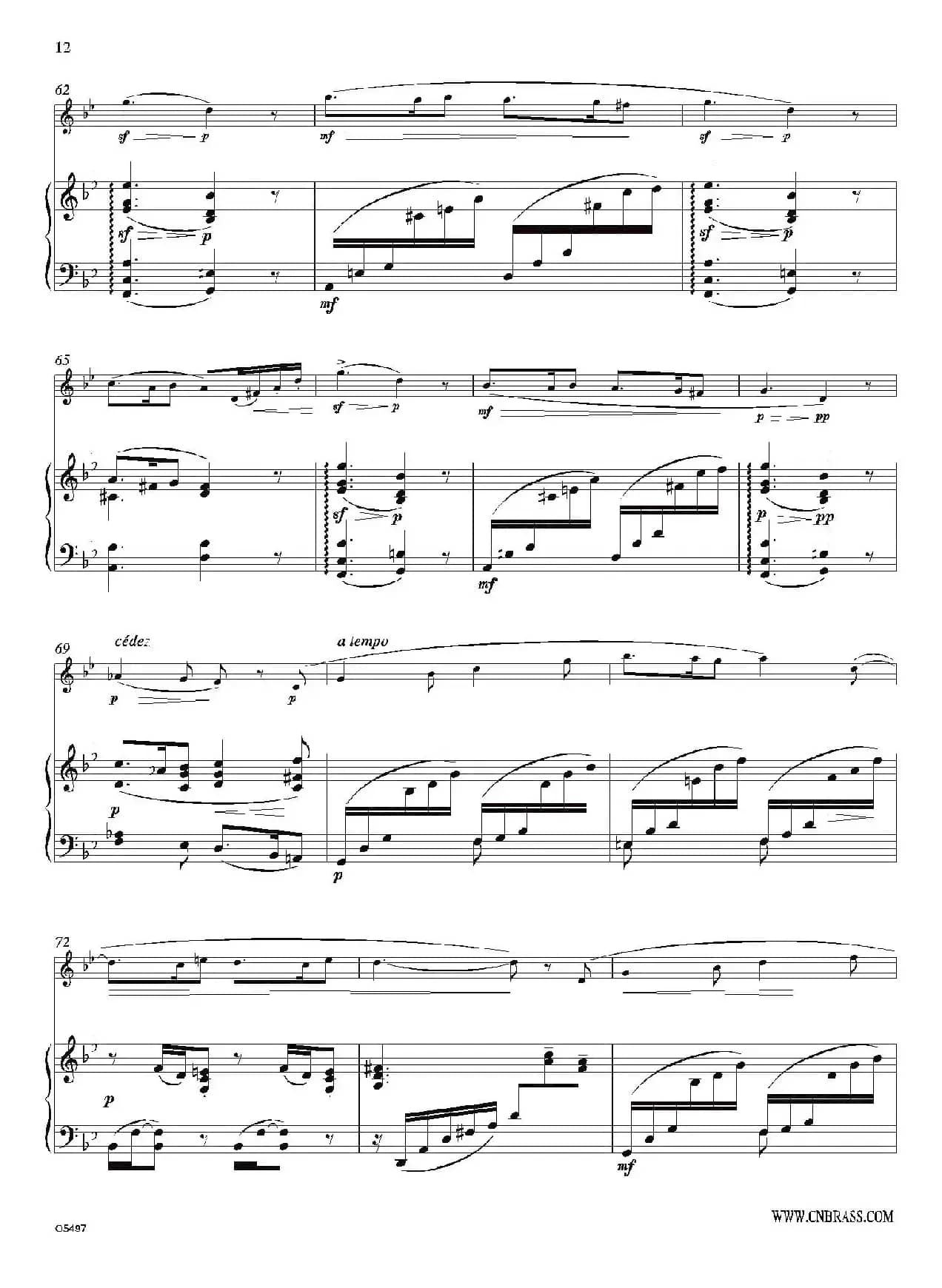 Sicilienne（双簧管+钢琴伴奏）