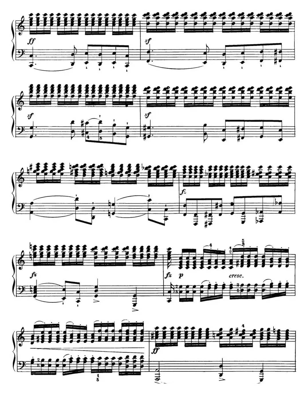 50首车尔尼Op.740钢琴手指灵巧技术练习曲（NO.32）