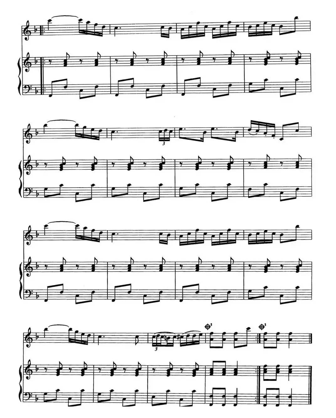 单簧管波尔卡（口琴+钢琴伴奏）