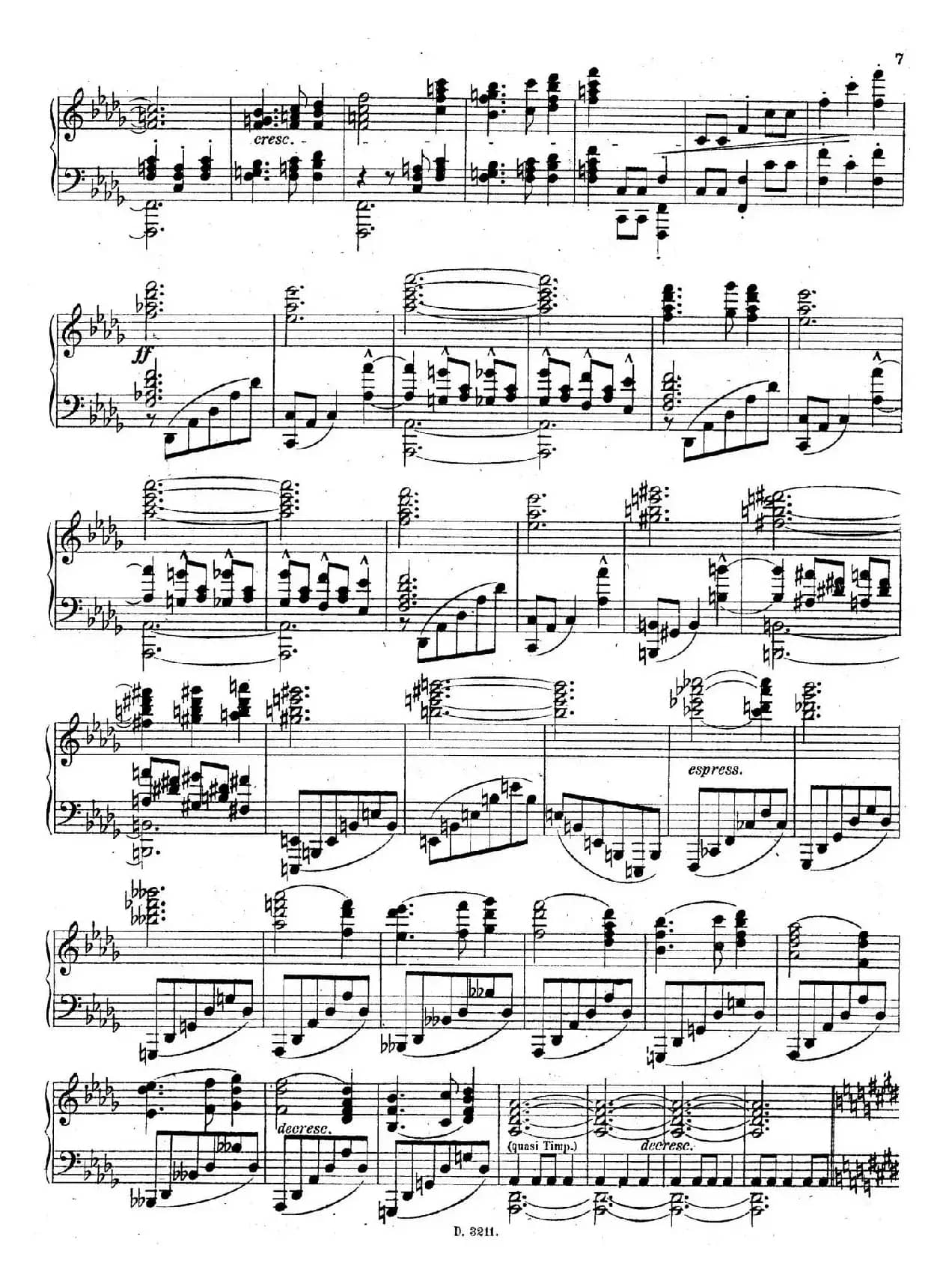 Four Pieces 4首小品 Op.2（Ⅰ）