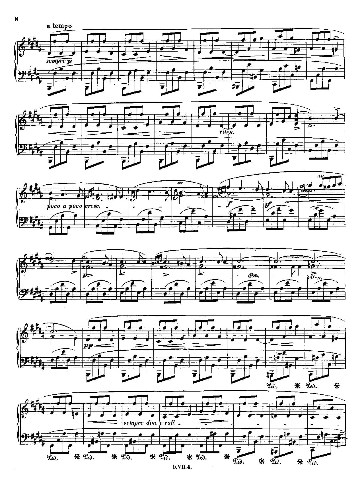 b小调钢琴谐谑曲Op.20（第一号）