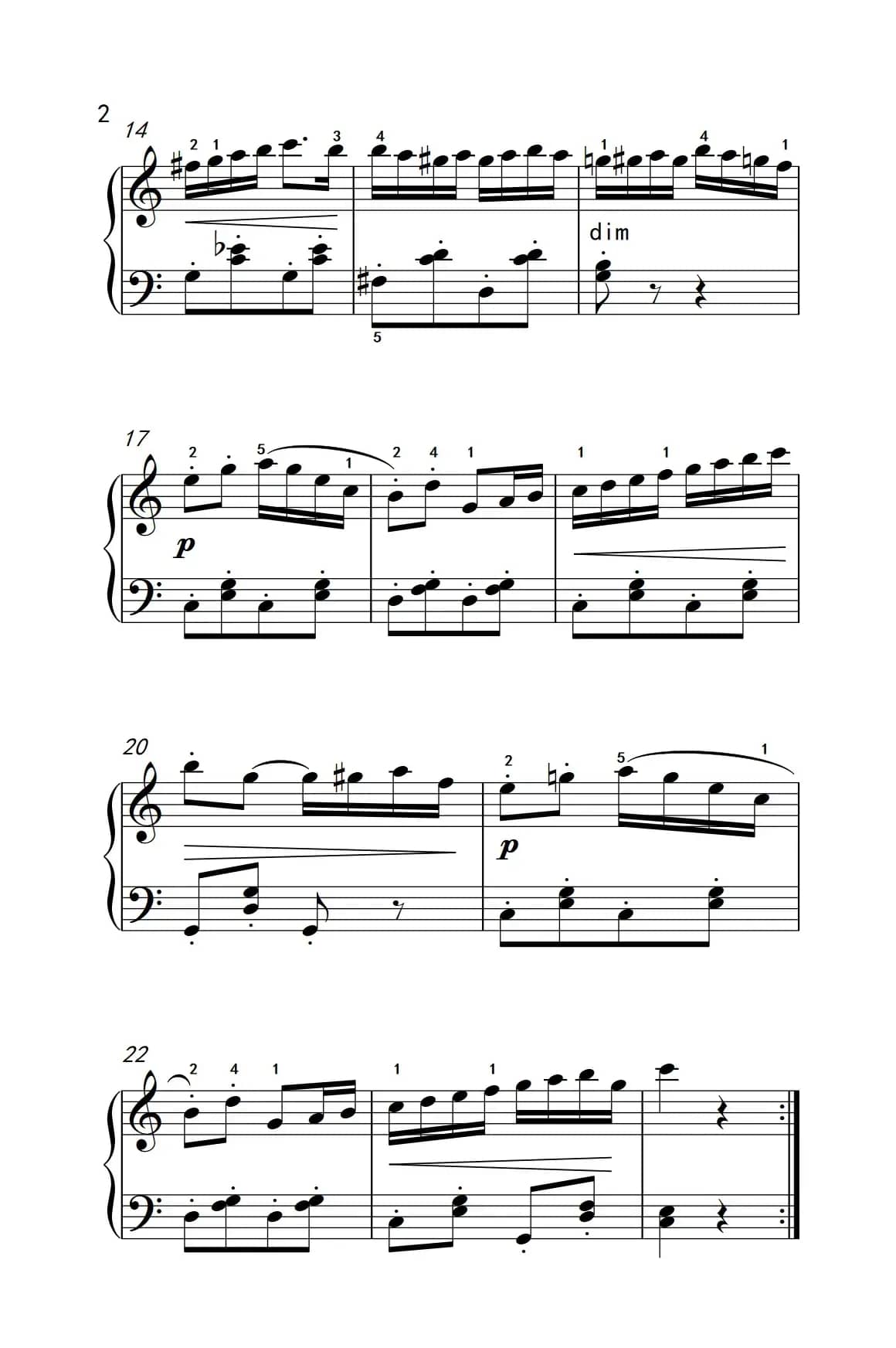 在剧院中（老年大学 钢琴教程 1）