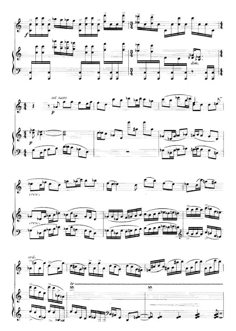 舞！舞！！（小提琴+钢琴伴奏）