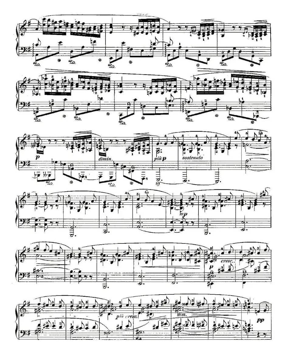 G大调夜曲Op.37－2（Deux  Nocturnes）