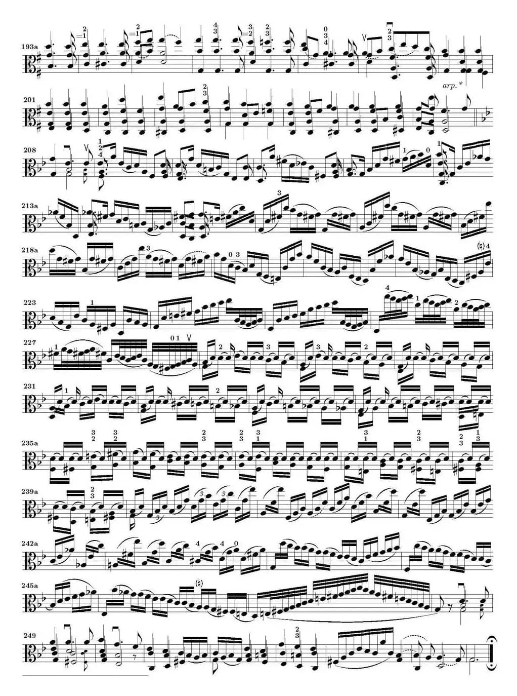 Bach Sonata BWV1004（无伴奏小提琴组曲）