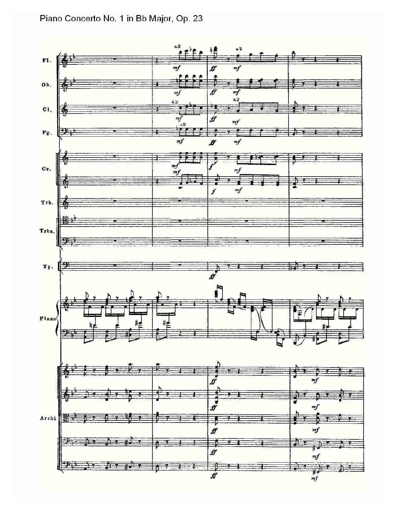 Bb大调第一钢琴协奏曲,Op.23第三乐章（二）