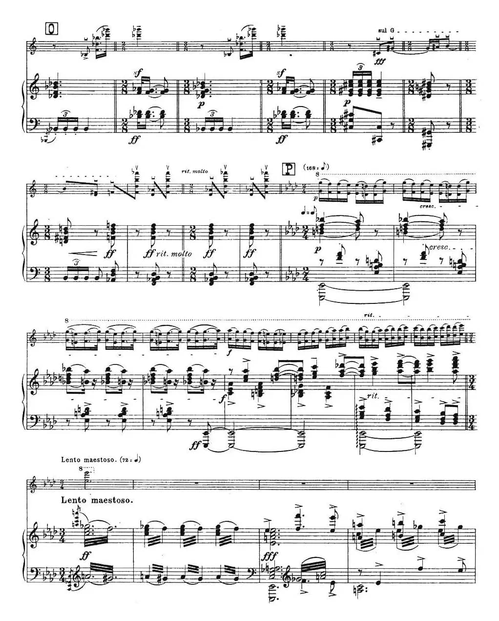 伊萨伊作品集：Extase（小提琴+钢琴伴奏）