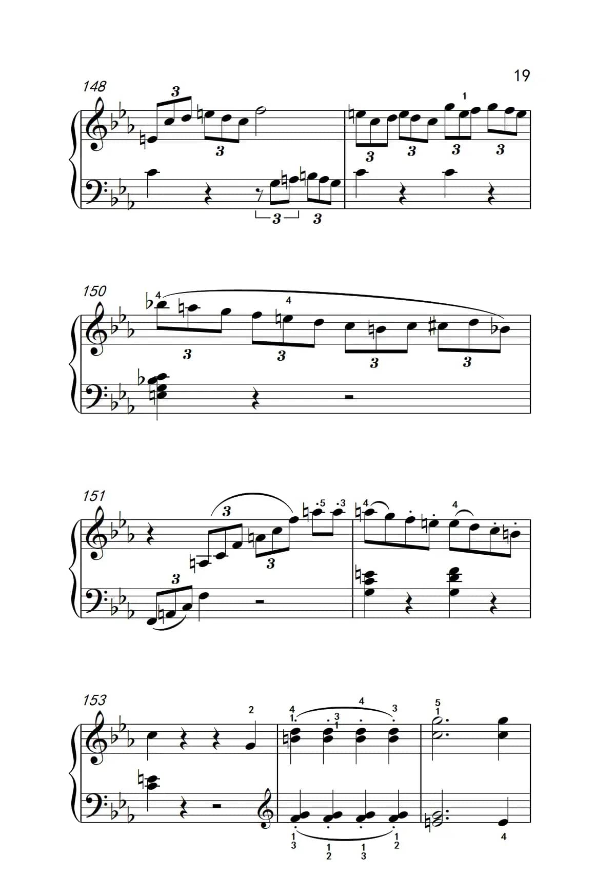 第八钢琴奏鸣曲（悲怆） 快板的回旋曲