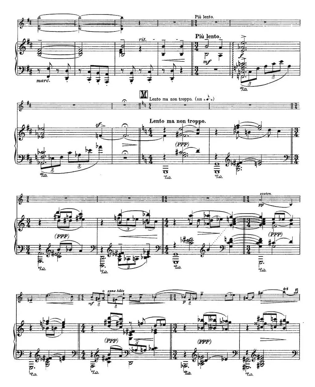 伊萨伊作品集：Au Rouet（小提琴+钢琴伴奏）