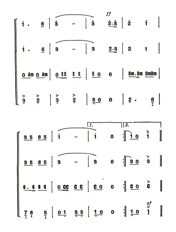 红星歌（合奏）