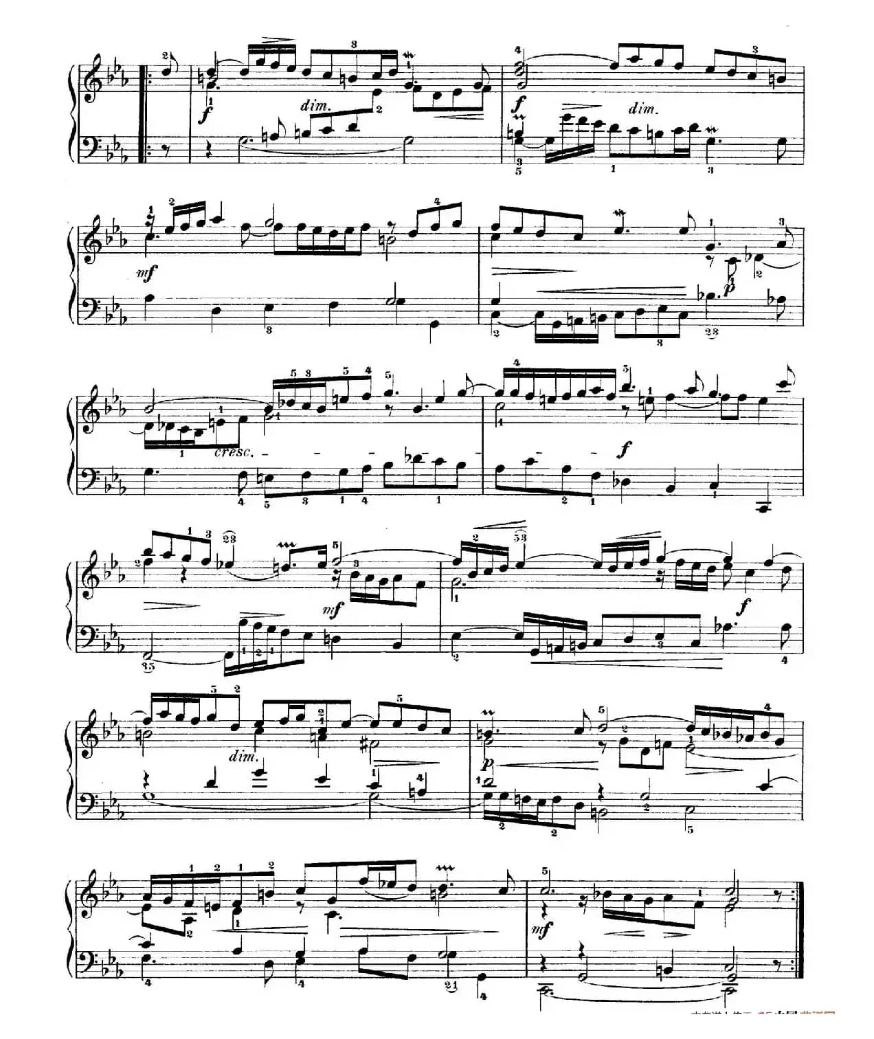 Six Partitas BWV 825-830（6首帕蒂塔·2）