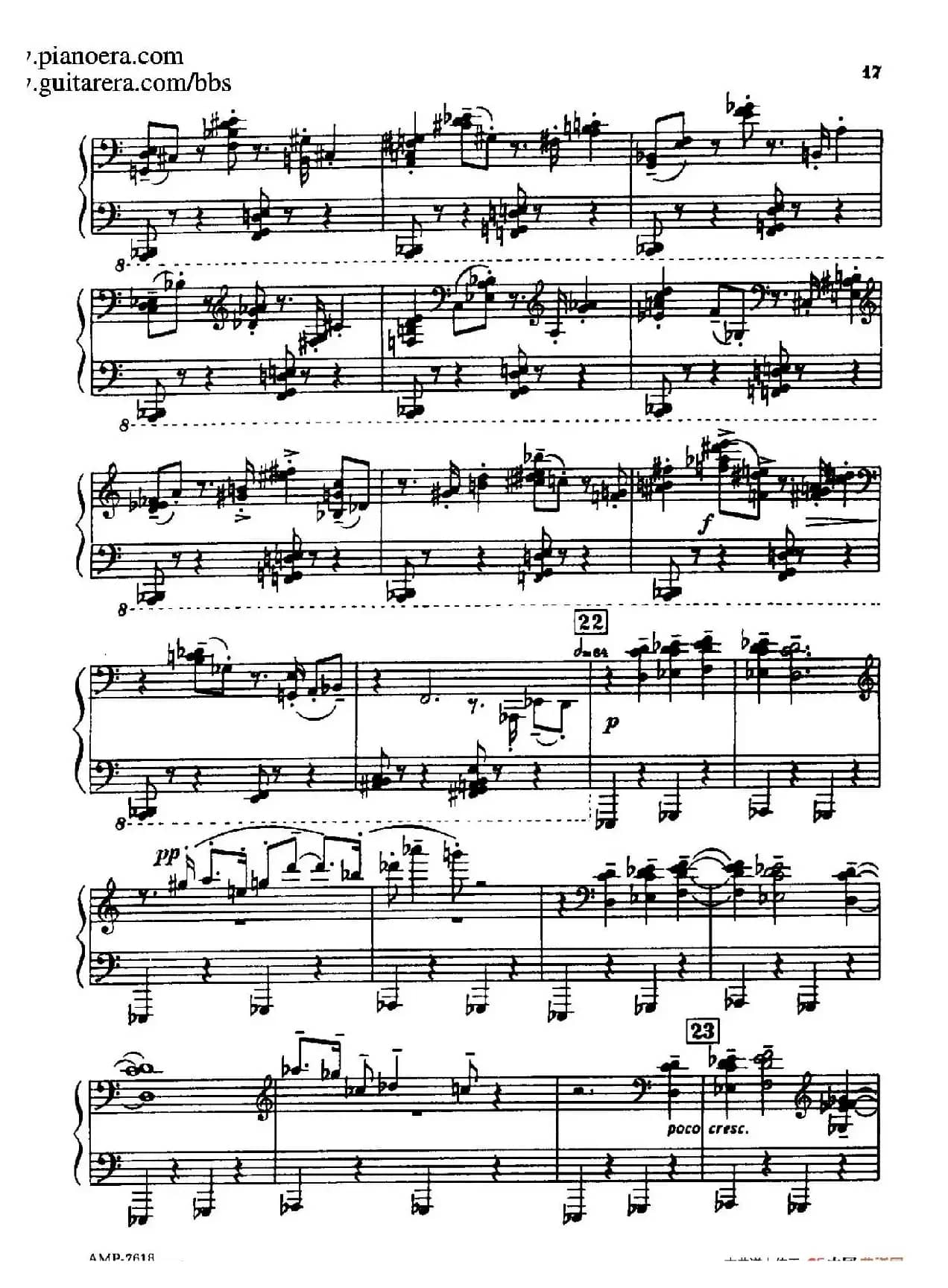 Piano Sonata（钢琴奏鸣曲· 第一乐章）