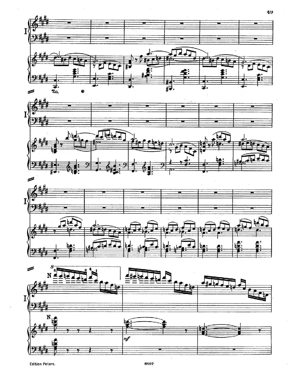 Piano Concerto in E Major Op.59(E大调钢琴协奏曲·双钢琴·第三乐章)
