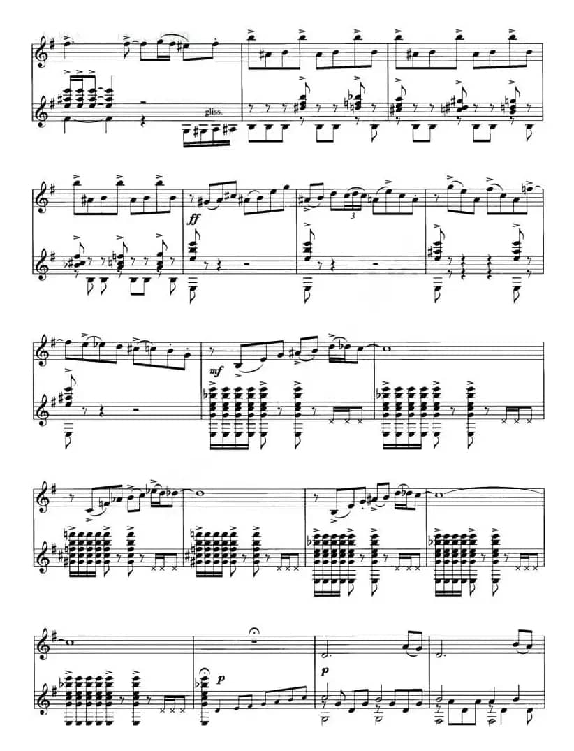 ADIOS NONINO（再见诺妮）（小提琴、吉他二重奏）