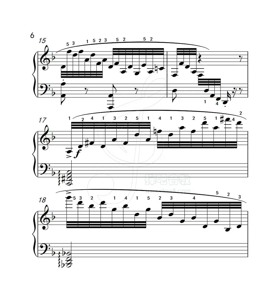 练习曲 19（克拉莫钢琴练习曲60首）