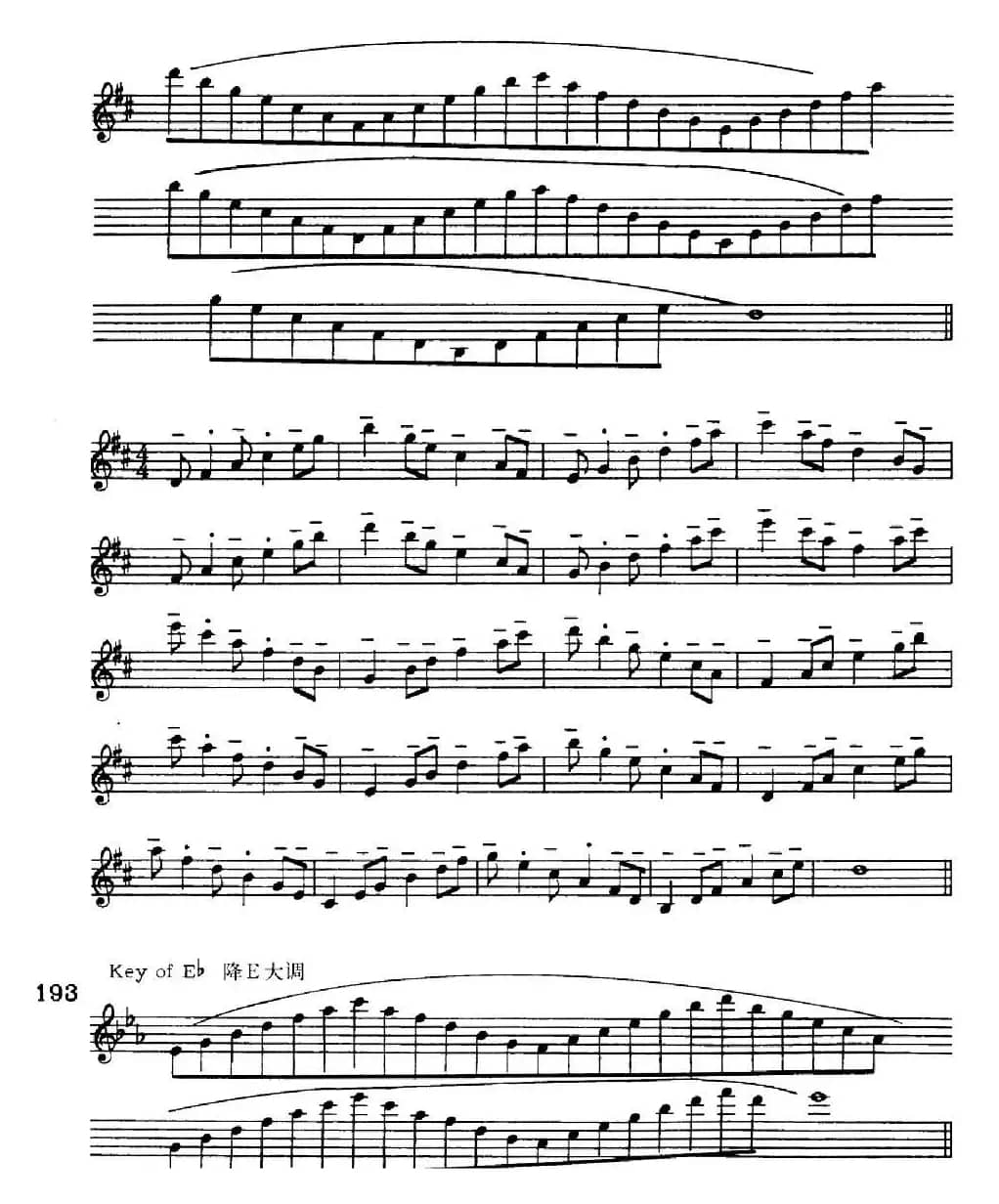 萨克斯演奏教程第七节（七音和弦-守调变奏）