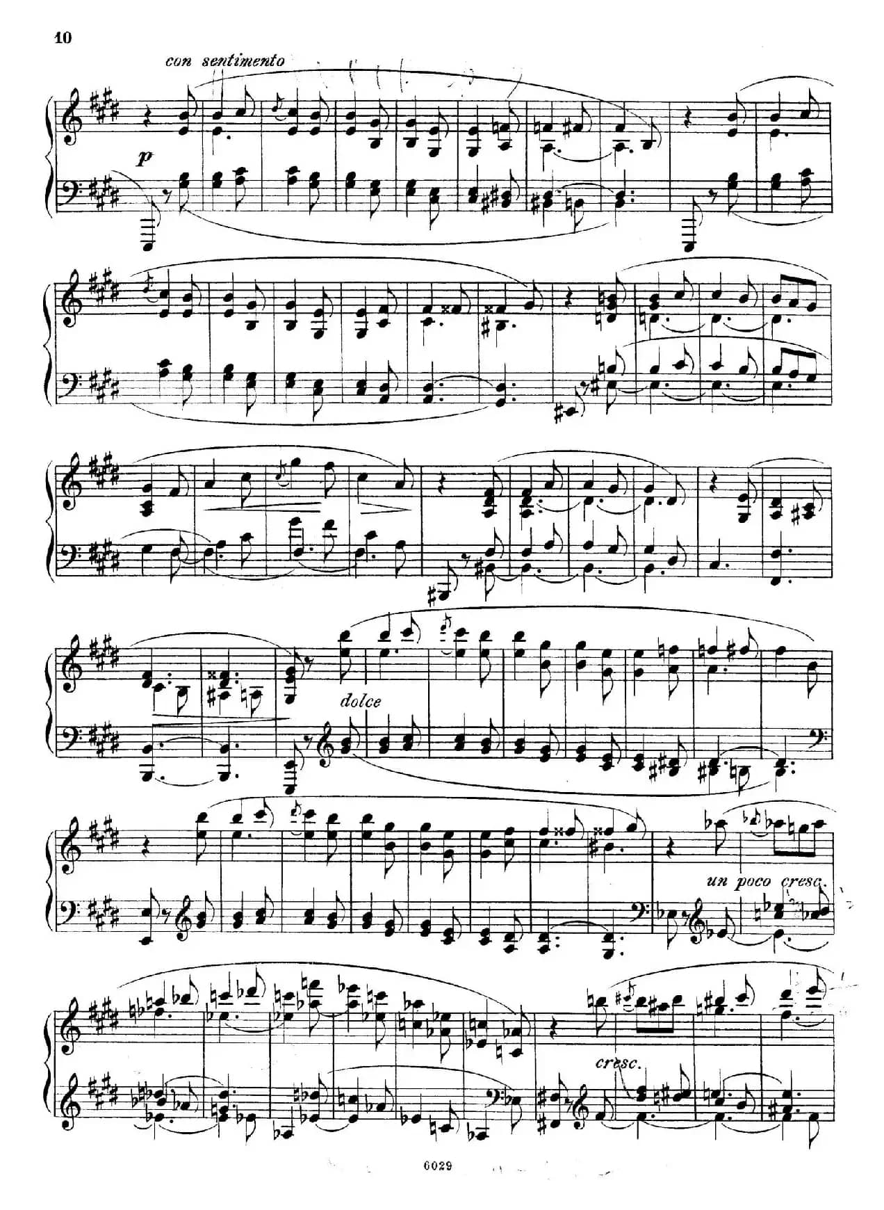 Cinque Miniatures Op.28（5首小画像·3）