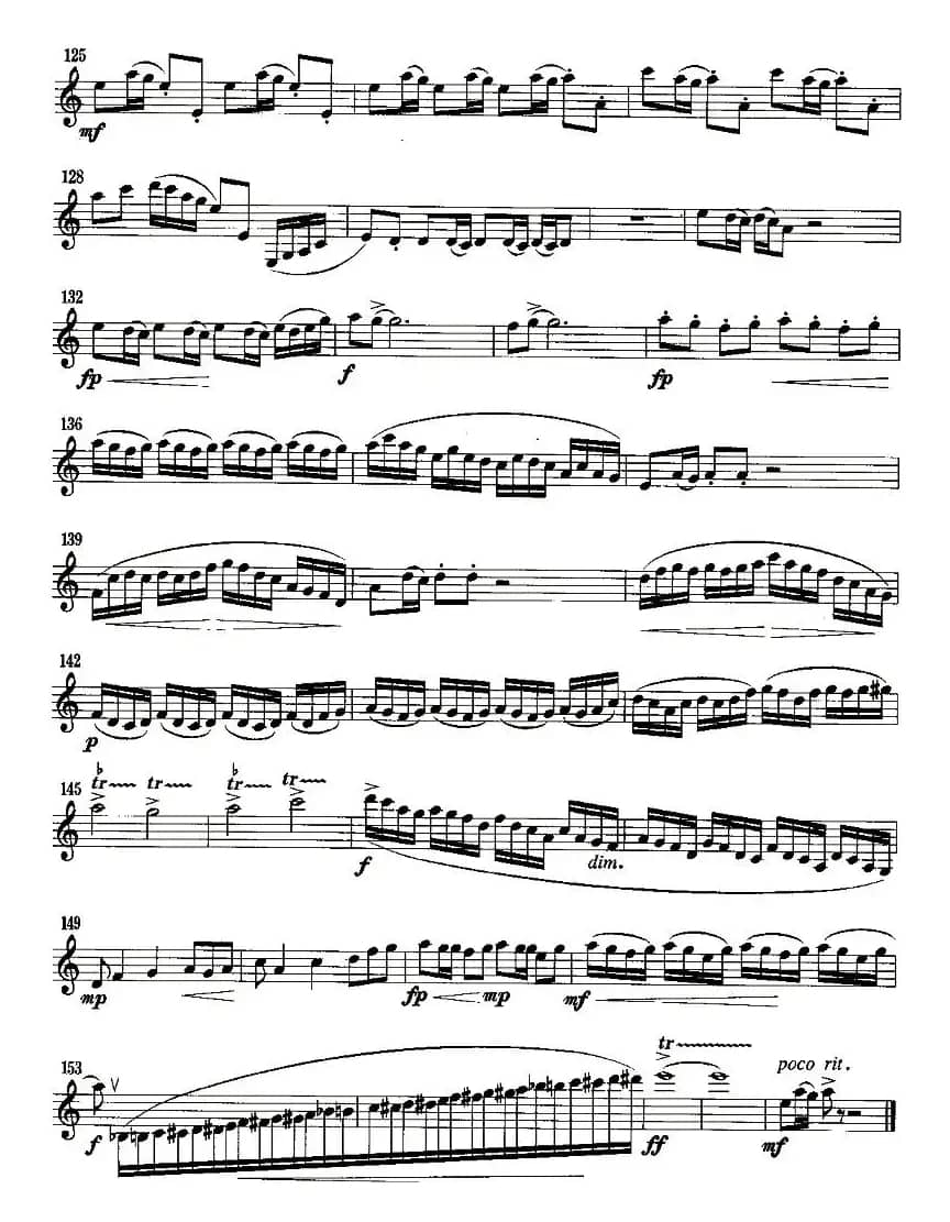 边疆的田野（单簧管）