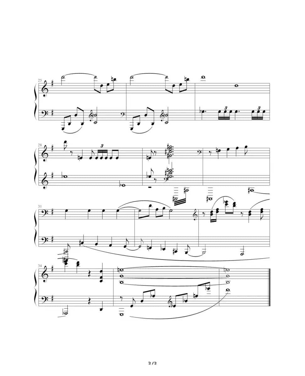 肖斯塔科维奇—前奏曲（3）：G大调