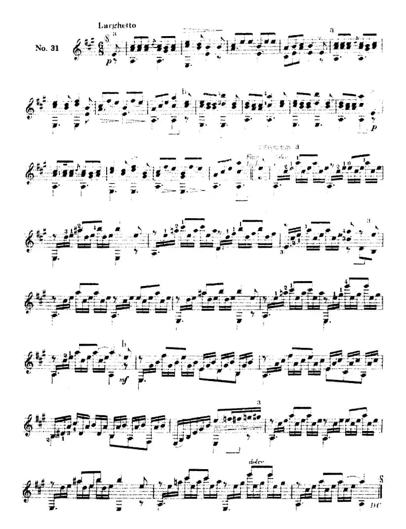 西班牙吉他独奏曲：五十首渐进练习曲