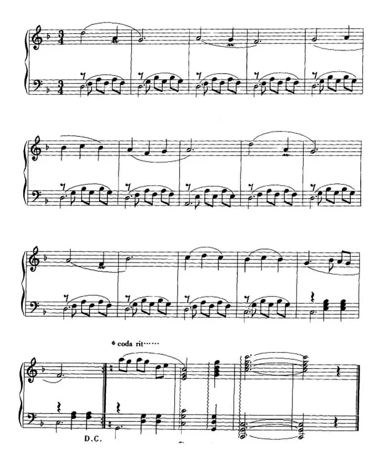 钢琴小品：小鸟飞