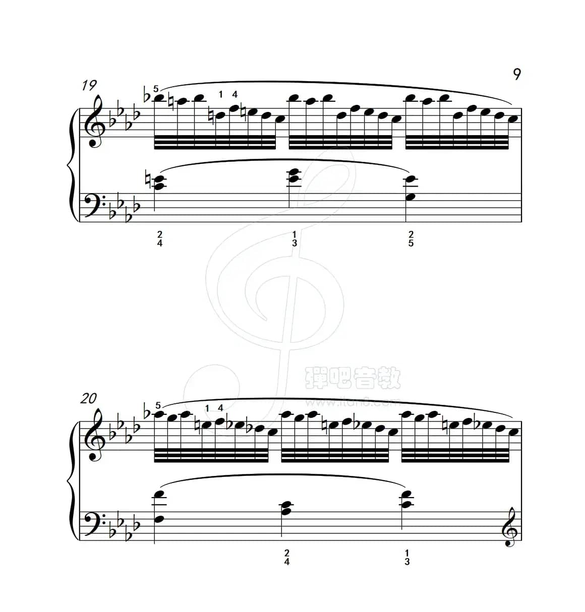 练习曲 13（克拉莫钢琴练习曲60首）