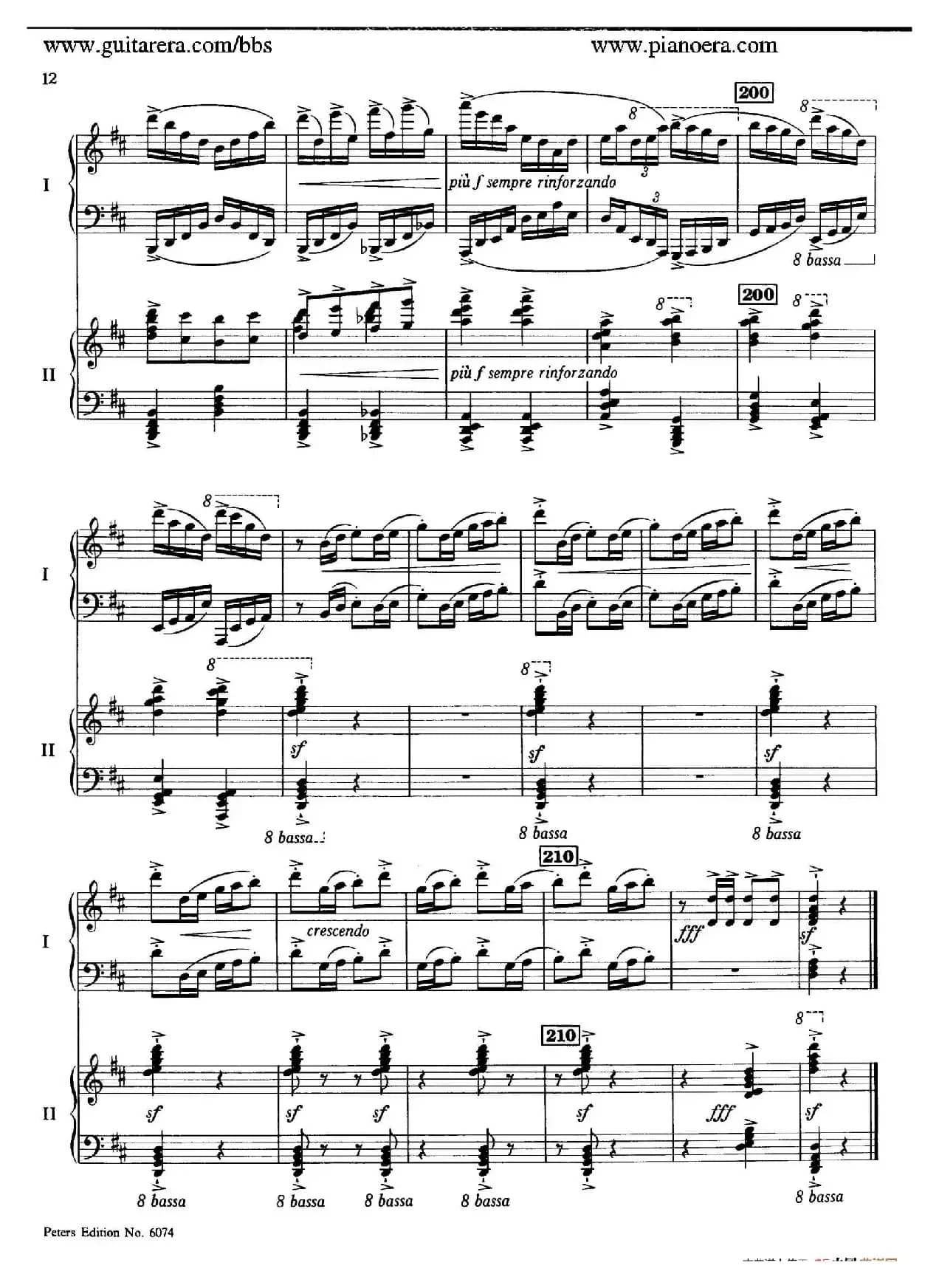 Rondo in D Major Op.87a（D大调回旋曲·双钢琴）