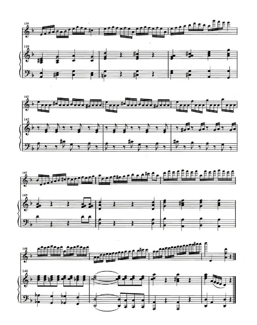 哀牢山幻想曲（小提琴+钢琴伴奏）