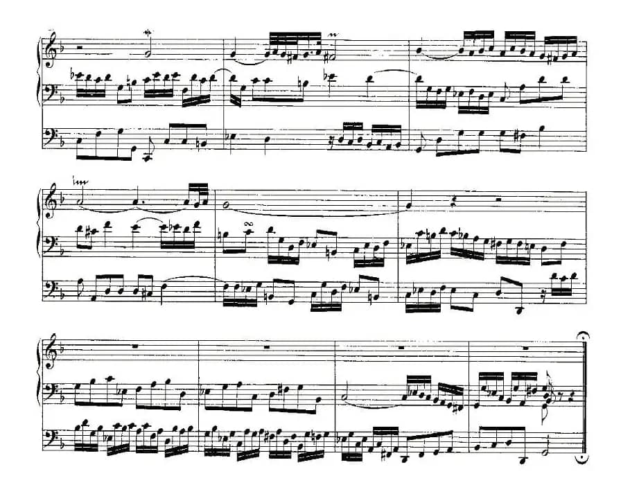 18首赞美诗前奏曲之十