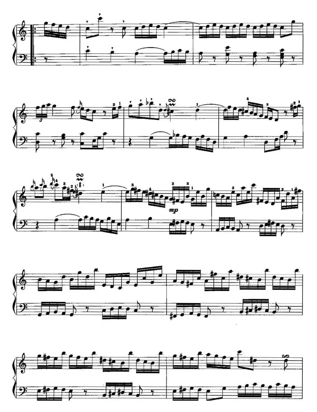 手风琴复调作品：小奏鸣曲第3号