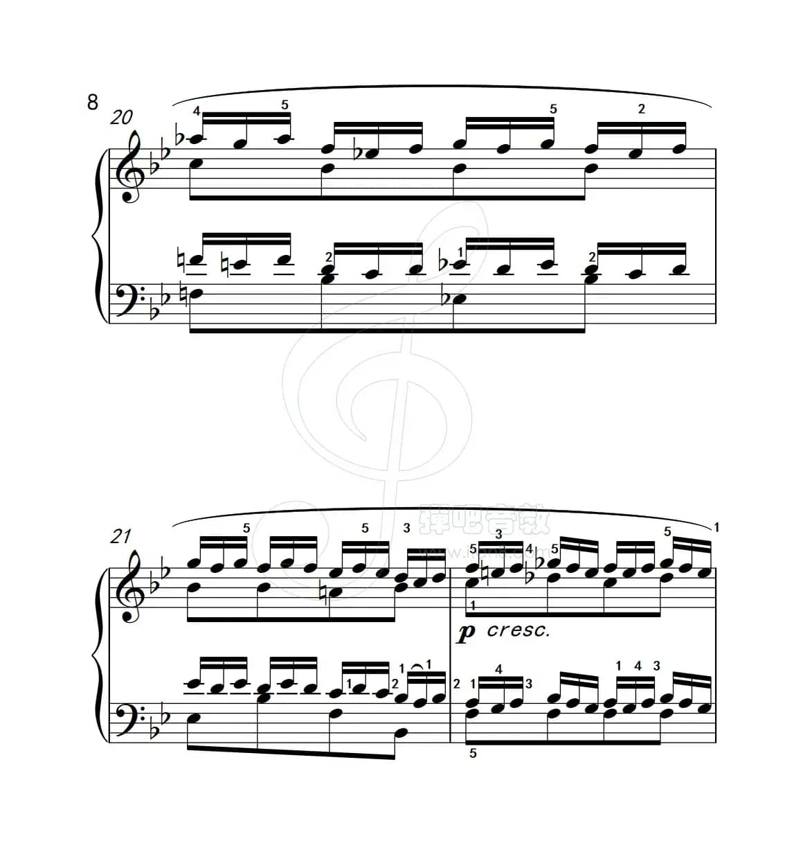 练习曲 50（克拉莫钢琴练习曲60首）