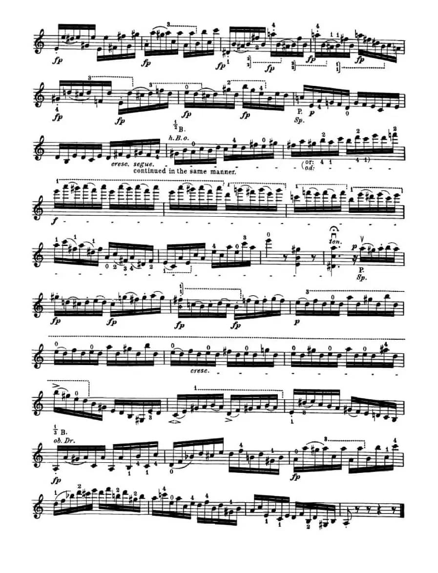 24首小提琴练习曲之2