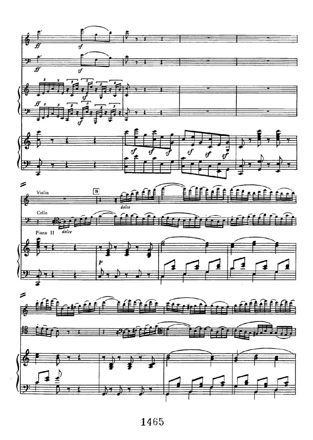 Triple Concerto in C Major Op.56(C大调三重协奏曲·双钢琴·Ⅲ)