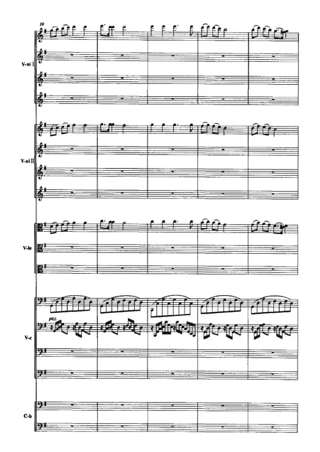 半个月亮爬上来（弦乐队+独奏小提琴+女中音）