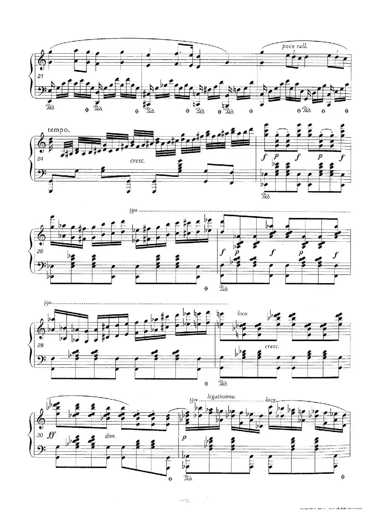 C大调引子与华丽的波兰舞曲（钢琴独奏版）