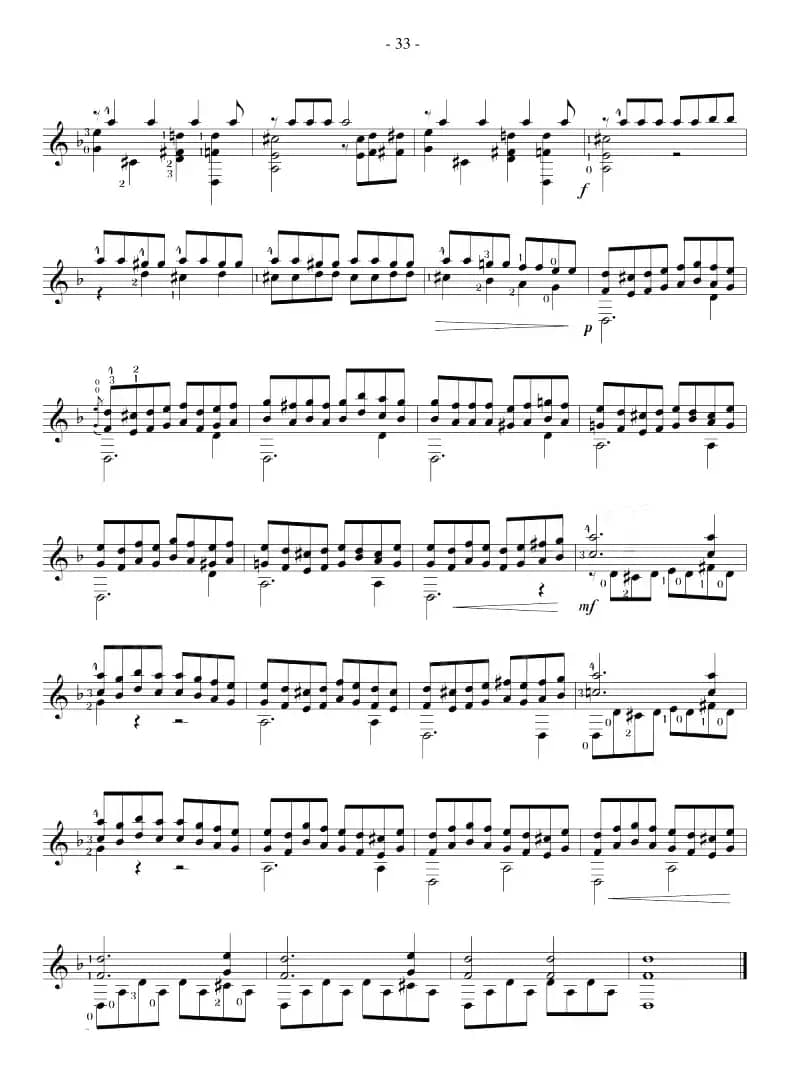 Sor-Coste《26 Studies》（STUDY 19）