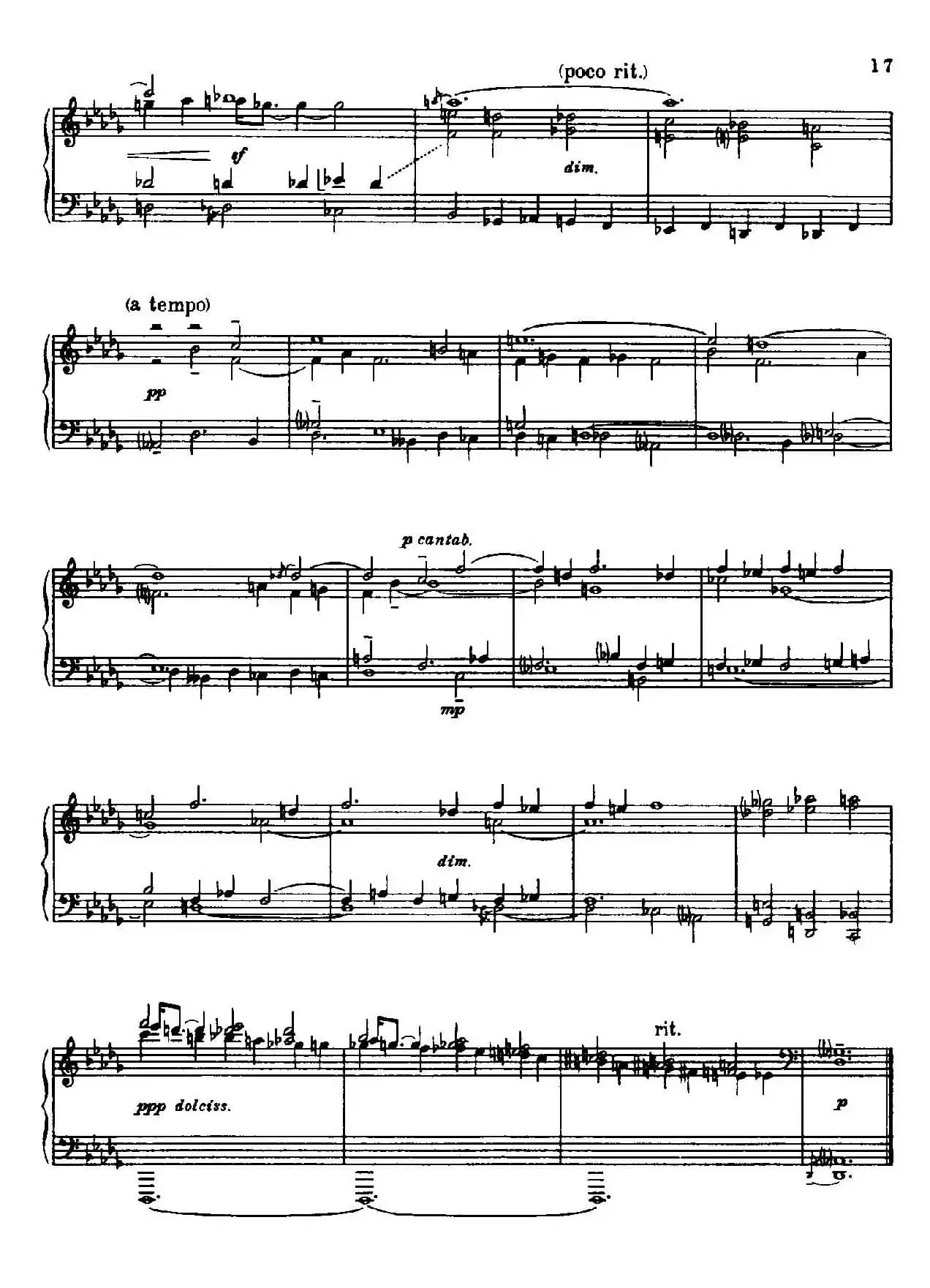 24 Preludes and Fugues Part.2 Op.45（24首前奏曲与赋格·第二部分·15）