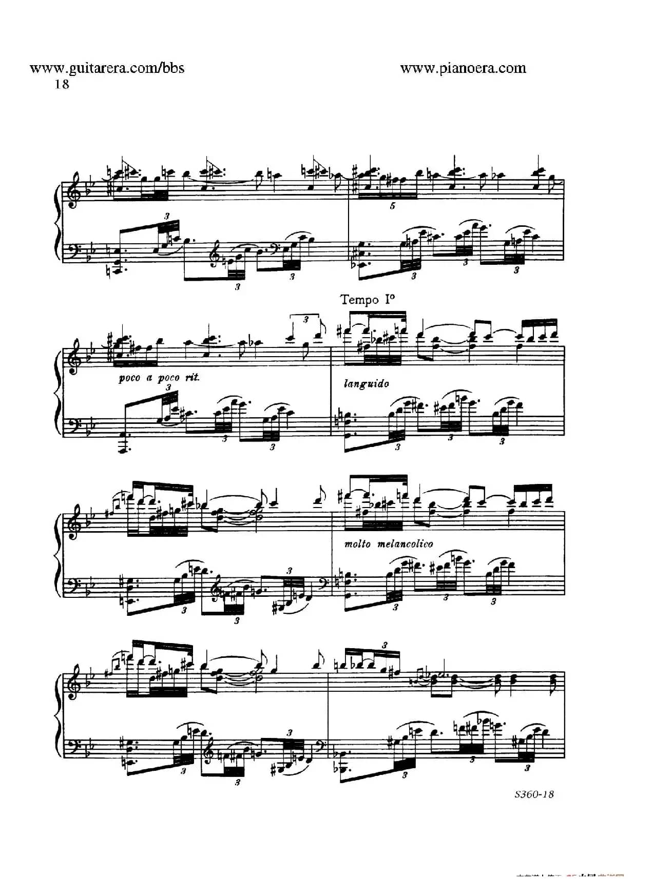 Fourth Piano Sonata S.360（第四钢琴奏鸣曲）