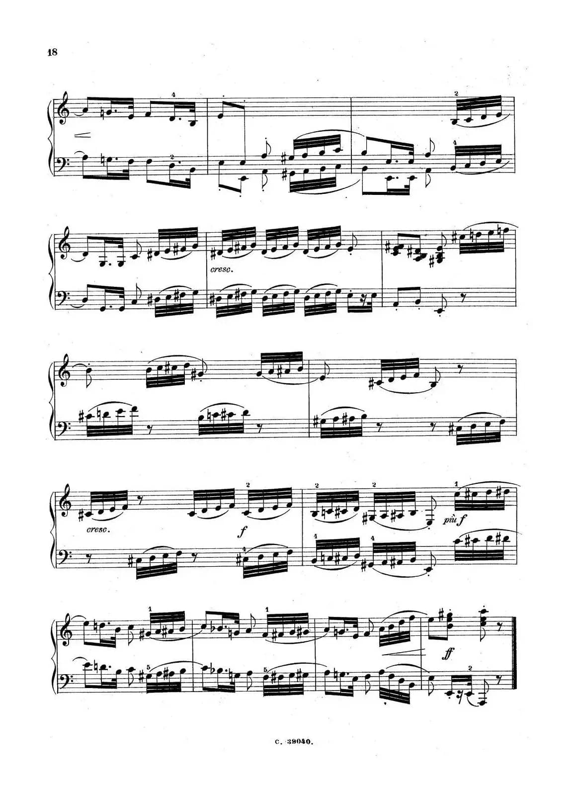 36 Etudes Rhythmiques et Melodiques Op.105（36首节奏与旋律练习曲 20—25）