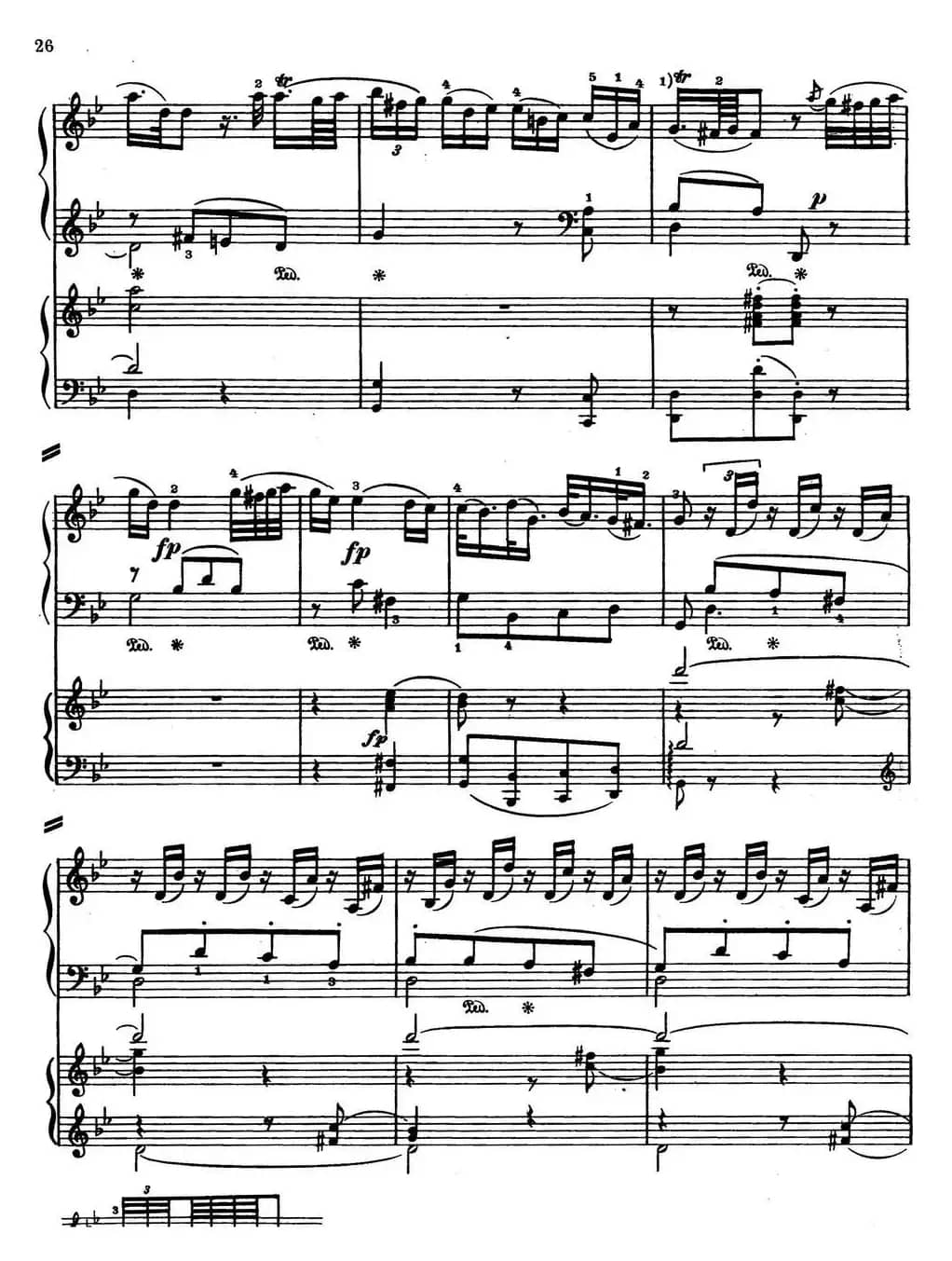 二十八部钢琴协奏曲 No.4