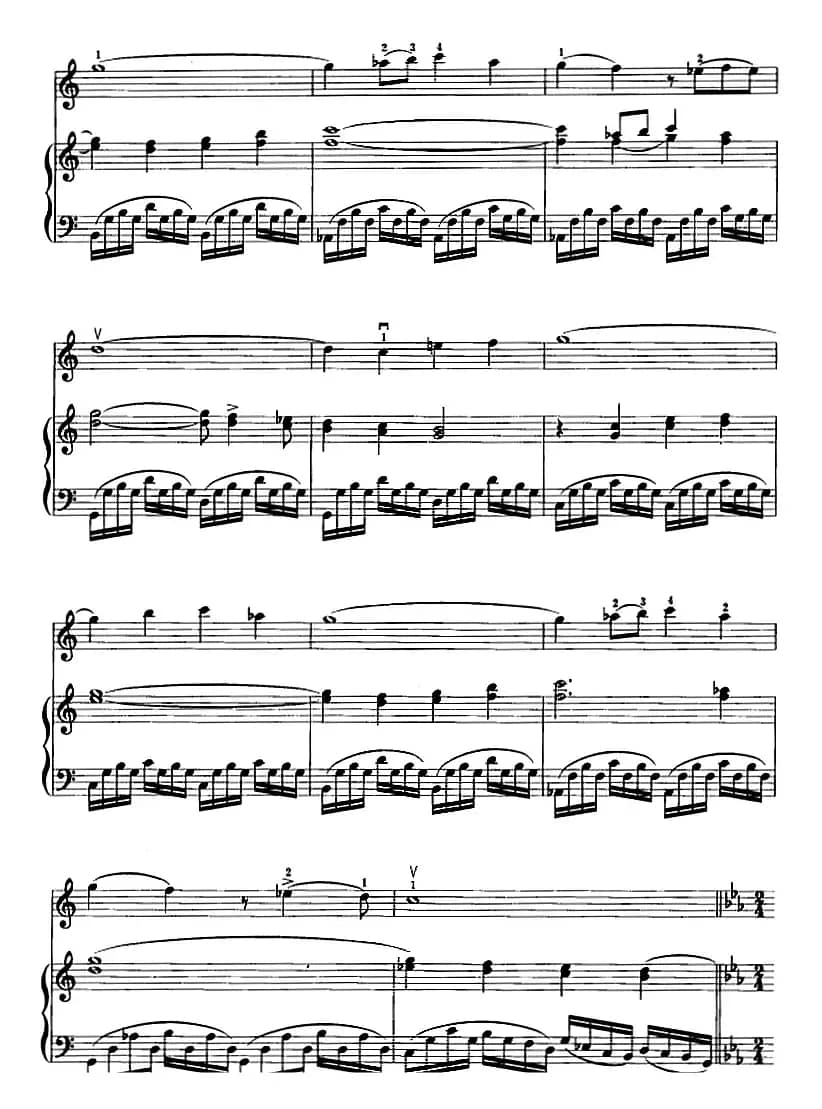 天山风情（二胡+钢琴伴奏）