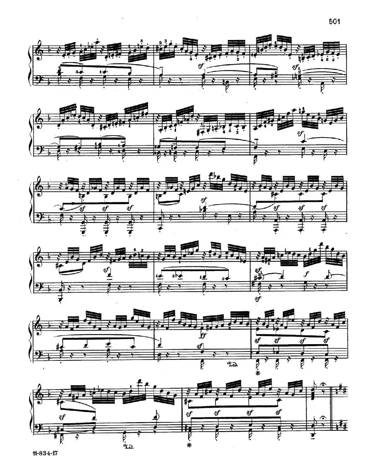 Variations Serieuses Op.54（d小调庄严变奏曲）