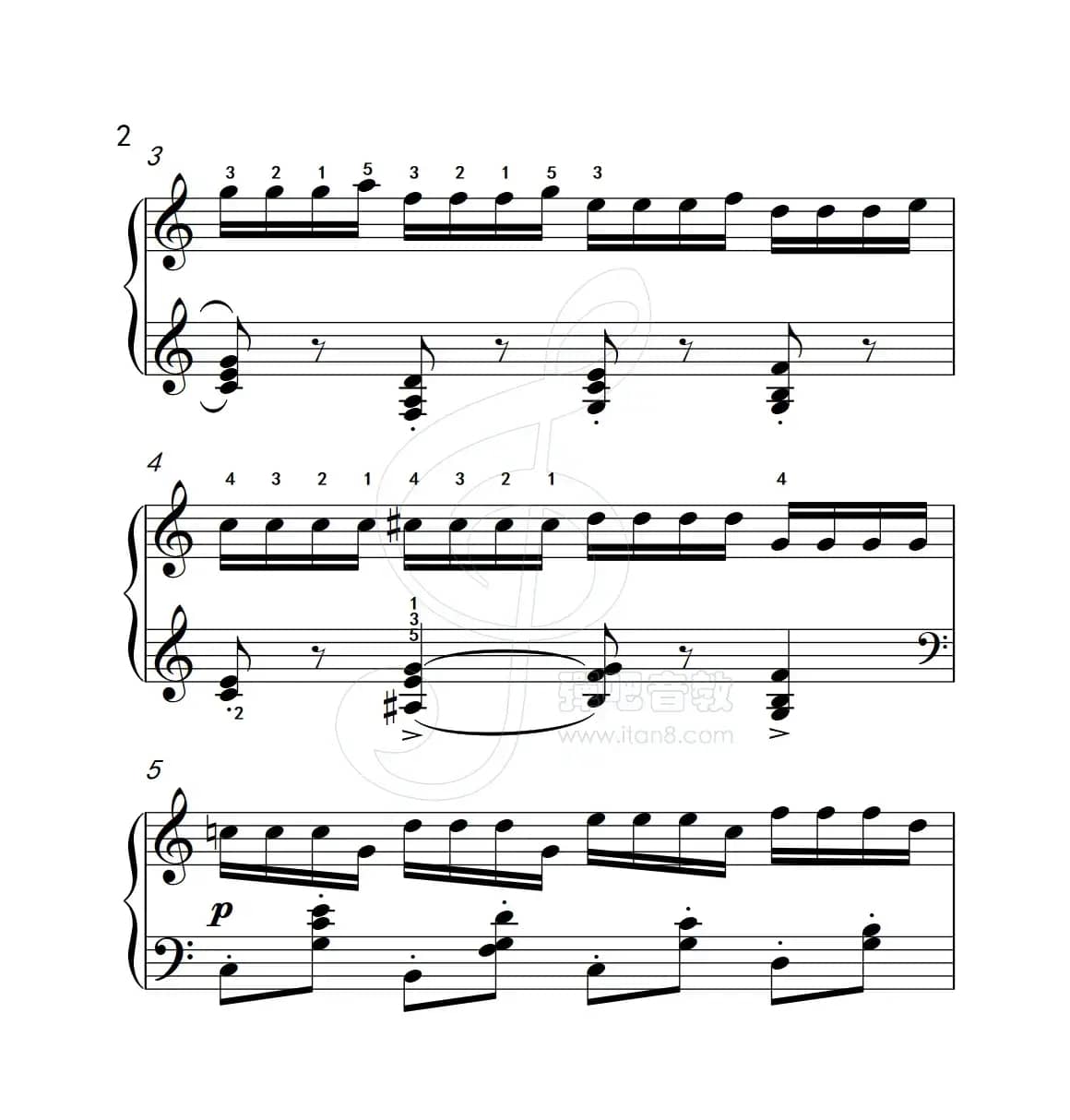 练习曲 12（克拉莫钢琴练习曲60首）