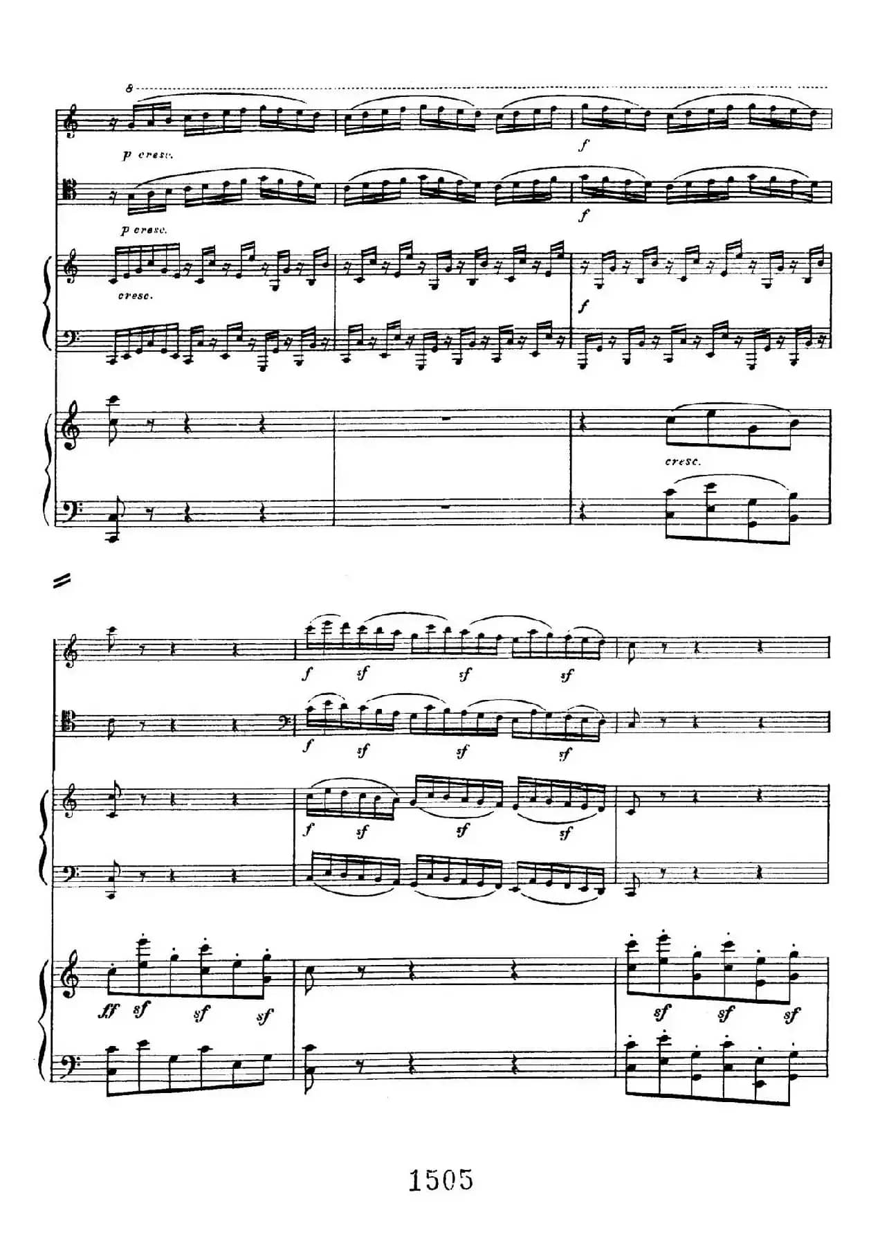 Triple Concerto in C Major Op.56(C大调三重协奏曲·双钢琴·Ⅲ)