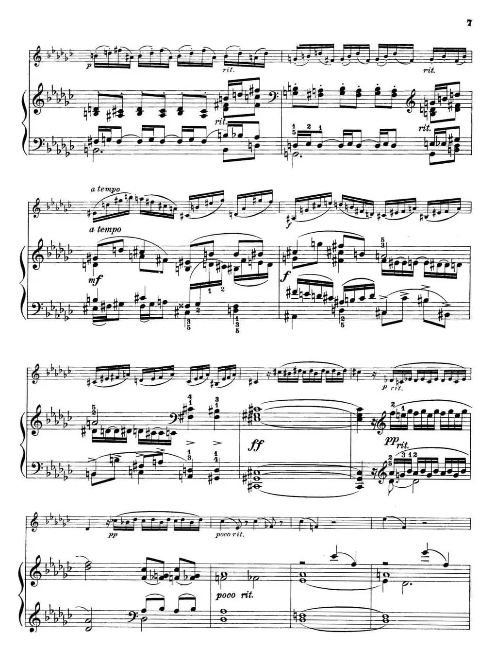 Etude melodique（小提琴+钢琴伴奏）