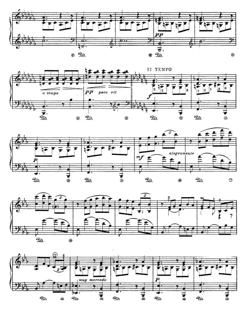 Suite Espanola Op.47（西班牙组曲·Ⅷ）