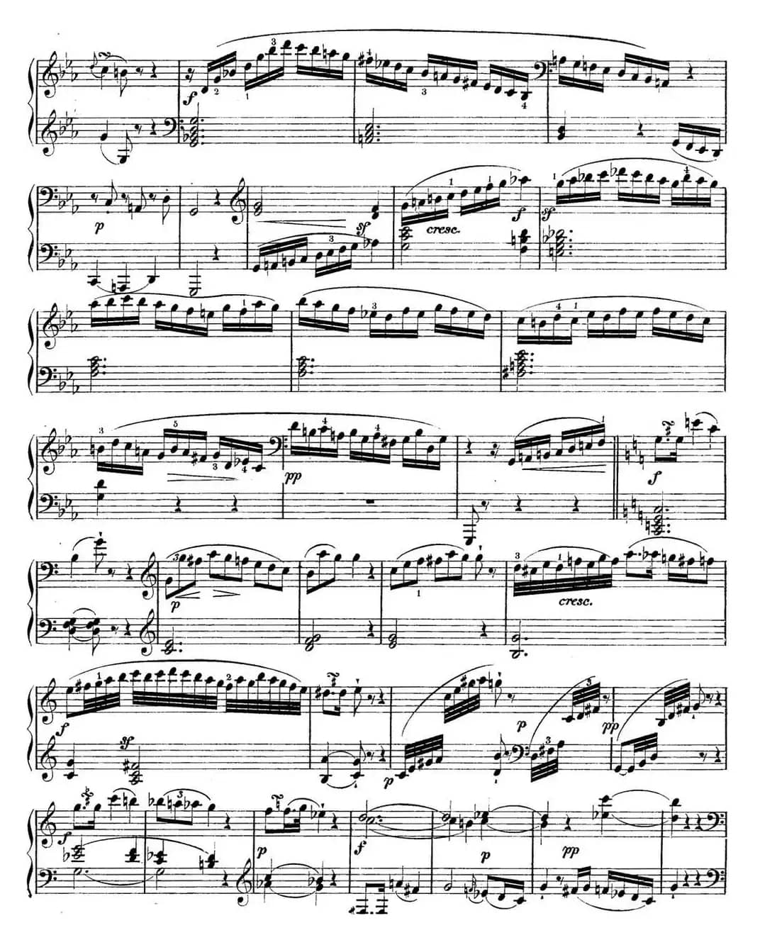 海顿 钢琴奏鸣曲 Hob XVI 48 in C major