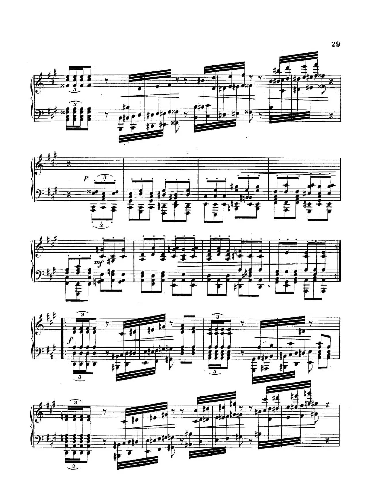 Variations on Yankee Doodle from Miscellenies Op.93（扬基嘟得主题变奏曲）