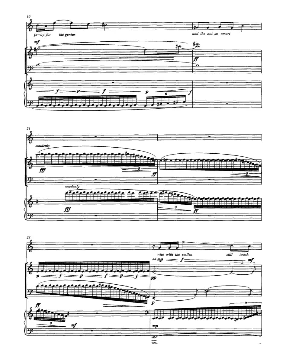 还没遗忘的记忆（女高音+小提琴+大提琴+钢琴）